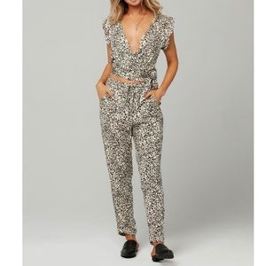 Knot sisters leopard tie pants